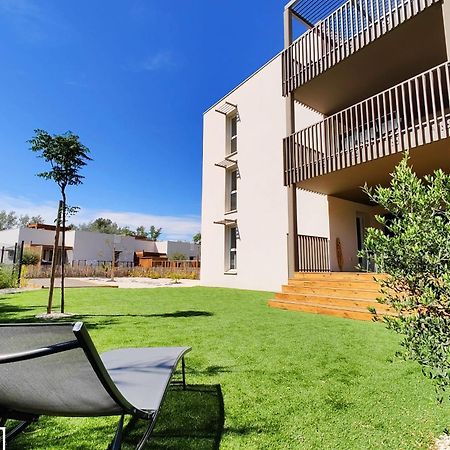 Superbe T3 Climatise Avec Wifi A 400M De La Plage Vias Exterior photo